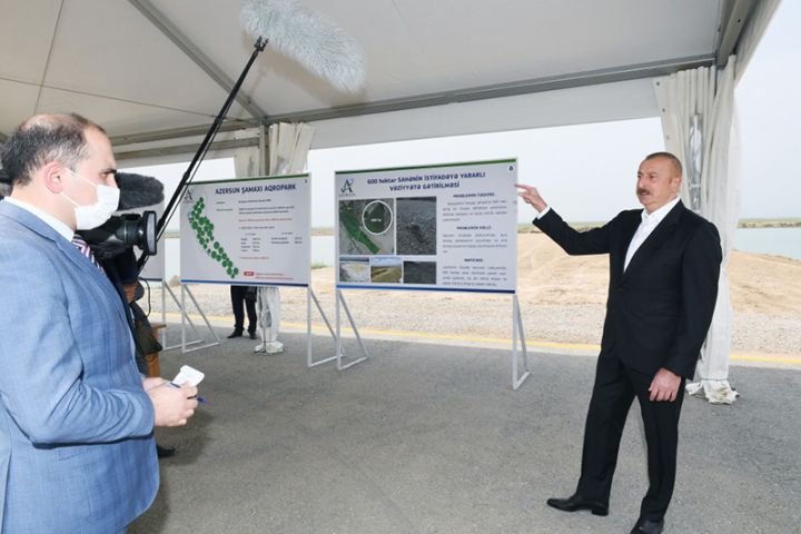 Prezidentdən “Aqro Dairy” və “Azərsun” rəhbərliyinə  tövsiyə