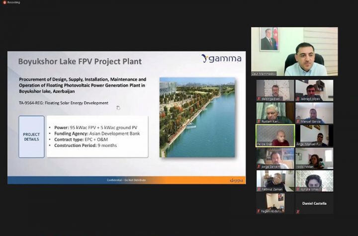 Bakıda göl üzərində günəş stansiyası tikiləcək – MÜQAVİLƏ İMZALANDI