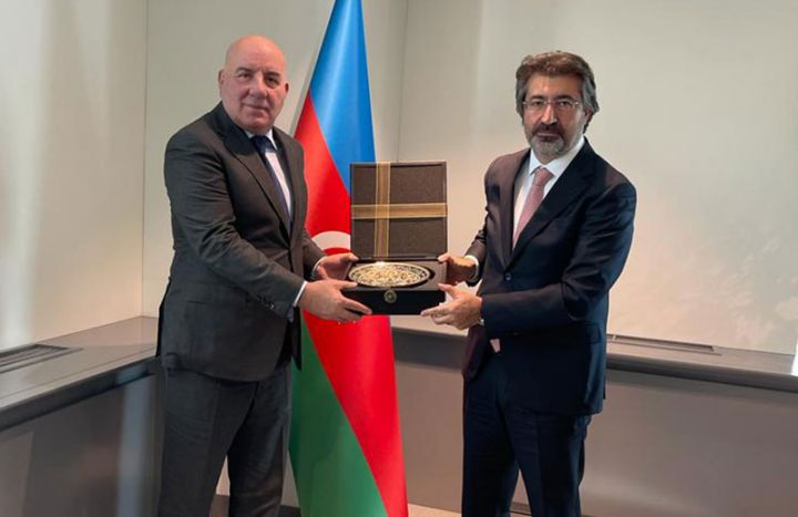 Türkiyə Banklar Birliyinin İdarə Heyətinin Sədri Azərbaycanda işgüzar səfərdə olub