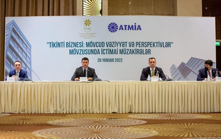 Elxan Bəşirov tikinti materialları istehsalındakı çətinliklərdən danışıb