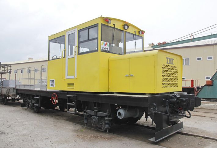 Bakı metrosu üç yeni təsərrüfat qatarı alıb