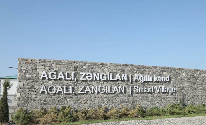 "Ağalı kəndi tezliklə məcburi köçkünləri qəbul edəcək”