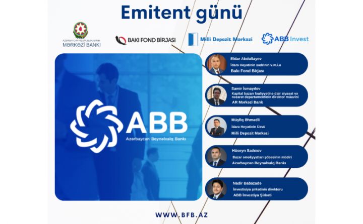 Bakı Fond Birjasında ilk dəfə olaraq “Emitent Günü” tədbiri baş tutacaq