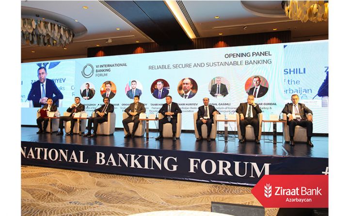 "Ziraat Bank Azərbaycan" VI Beynəlxalq Bankçılıq Forumunun tərəfdaşı və iştirakçısı olub