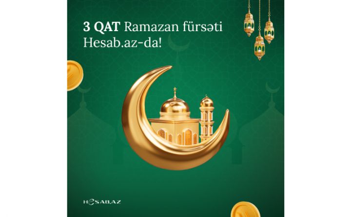 Hesab.az-da ödəniş edən hər kəs 3-QAT Hesab Koinlər qazanacaq
