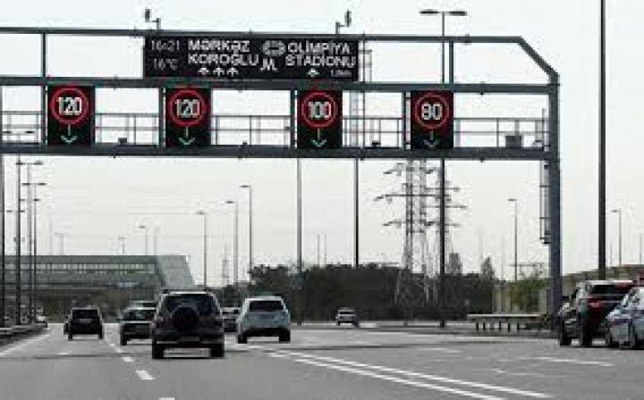 Bakıda 14 yol sahəsində sürət hədləri endiriləcək