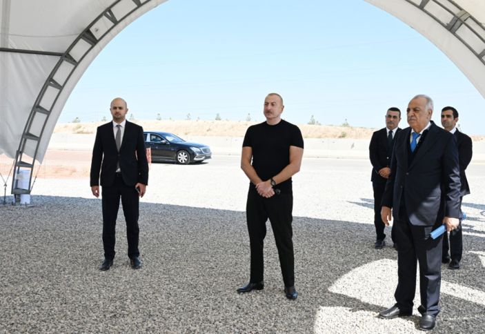 Cəbrayılda “Azərsun Holdinq”in alkoqolsuz içki məhsulları istehsalı kompleksinin təməli qoyuldu