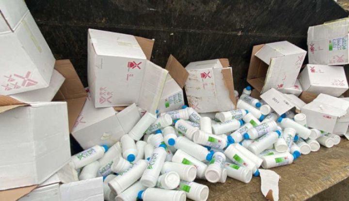 "Farmvet" şirkətinin baytarlıq preparatları məhv edilib