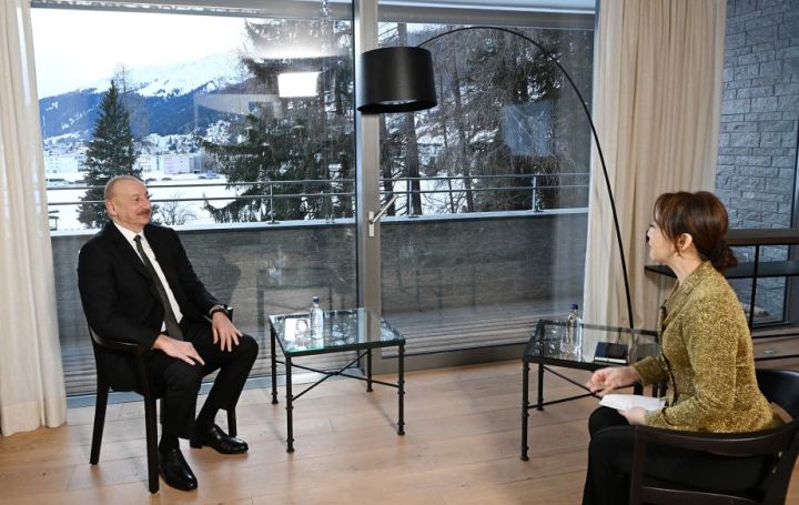 İlham Əliyev Çinin telekanalına müsahibə verib - TAM VERSİYA