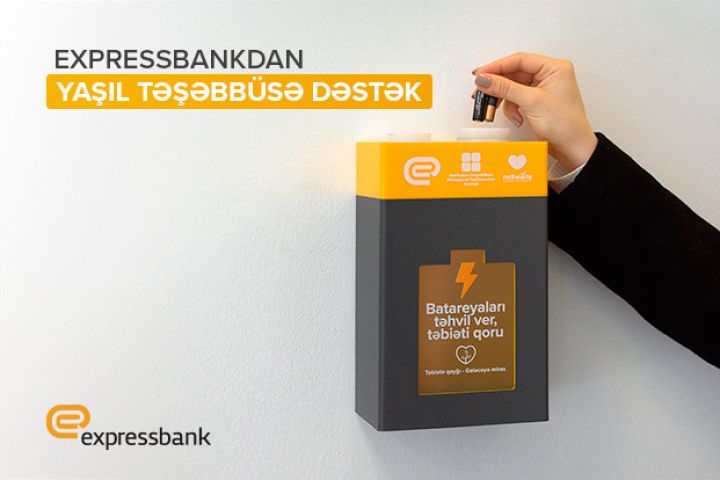 Expressbankdan "yaşıl" təşəbbüsə dəstək