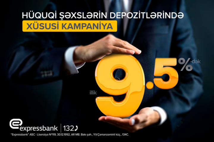 Yüksək gəlirli depozit – Hüquqi şəxslər üçün