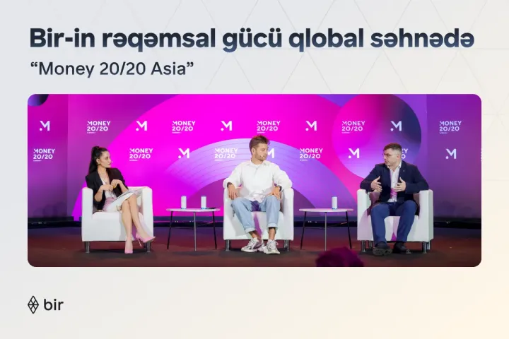 Bir Azərbaycanın rəqəmsal transformasiya təcrübəsini “Money20/20 Asia 2026” qlobal səhnəsinə daşıdı